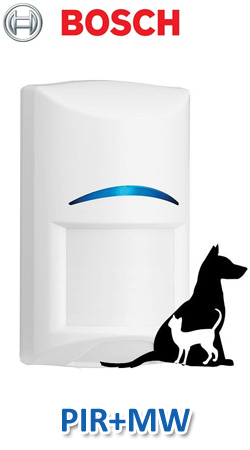 BOSCH ISC-BDL2-WP12GE Ανιχνευτής Κίνησης Blue Line Gen 2 TriTech PIR + MW Pet Friendly