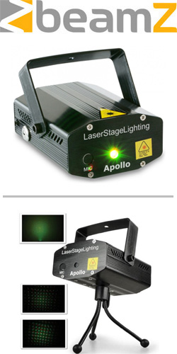 BEAMZ Apollo Multipoint Laser - Red / Green 170mW 152.752