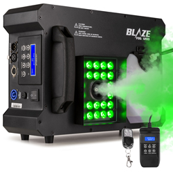 BEAMZ BLAZE1200 Επαγγελματική Μηχανή Καπνού 1200 Watt με 24 x 4W LED με DMX και 2x Χειριστήρια 160.540
