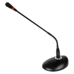 BM-D38 Gooseneck Επιτραπέζιο Πυκνωτικό Μικρόφωνο Αναγγελίας με μπαταρίες ή Phantom 48V DC