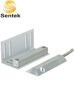 Sentek BSD-3020 Μεταλλική Μαγνητική Επαφή Βαρέως Τύπου με σπιράλ για γκαραζόπορτες