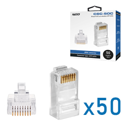 NOD C6C-50C Βύσματα RJ45 UTP CAT6 50τμχ 