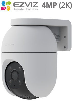 EZVIZ C8c 2K⁺ CS-C8c-R100-1J4WKFL Ασύρματη - Ενσύρματη Αδιάβροχη WiFi Ρομποτική IP Κάμερα 4MP (2K)