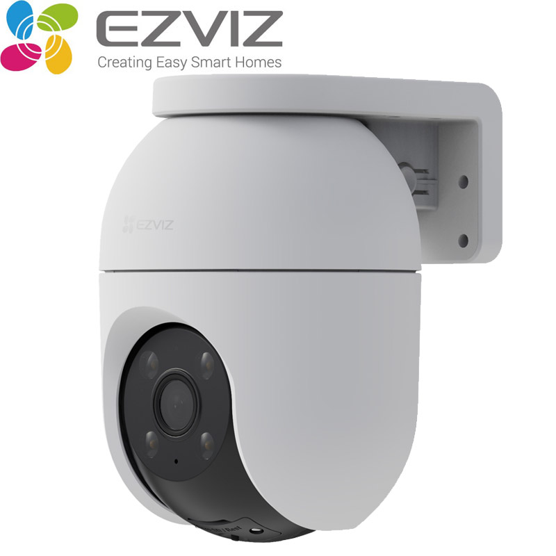 EZVIZ C8c 4K (CS-C8c-R100-8H8WKFL) Ασύρματη - Ενσύρματη Αδιάβροχη WiFi Ρομποτική IP Κάμερα 8MP (4K), Color Night Vision, Mic/Speaker, microSD