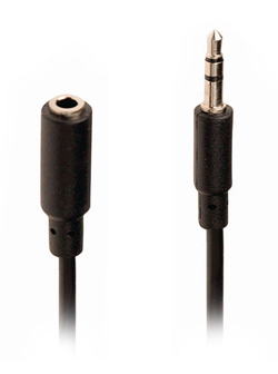 NEDIS CAGL22050BK50 Καλώδιο ήχου 3.5mm αρσ. Stereo - 3.5mm θηλ. Stereo 5m