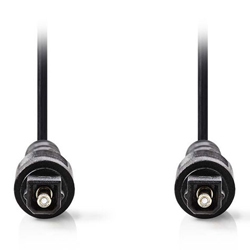NEDIS CAGL25000BK10 Οπτική Ίνα Optical Toslink αρσ. σε Toslink αρσ. 1m 