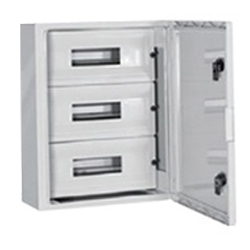 CET CP5104 Πίνακας Πλαστικός Στεγανός με μετώπη 3 σειρές IP65 400 x 500 x 175 mm