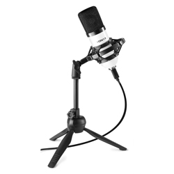 VONYX CM300W Studio Πυκνωτικό Μικρόφωνο USB σε Λευκό 173.510