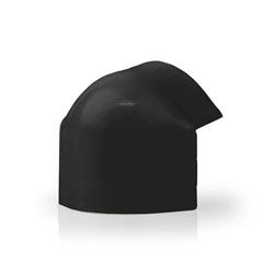 NEDIS CMDT4511BK Εξωτερική Γωνιακή Επέκταση Καναλιού καλωδίων Πλαστική 49x29x44mm σε Μαύρο  