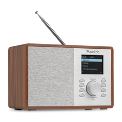 AUDIZIO COSA WOOD Επιτραπέζιο Ψηφιακό Ραδιόφωνο WiFi Internet, DAB+, FM & Bluetooth 102.543