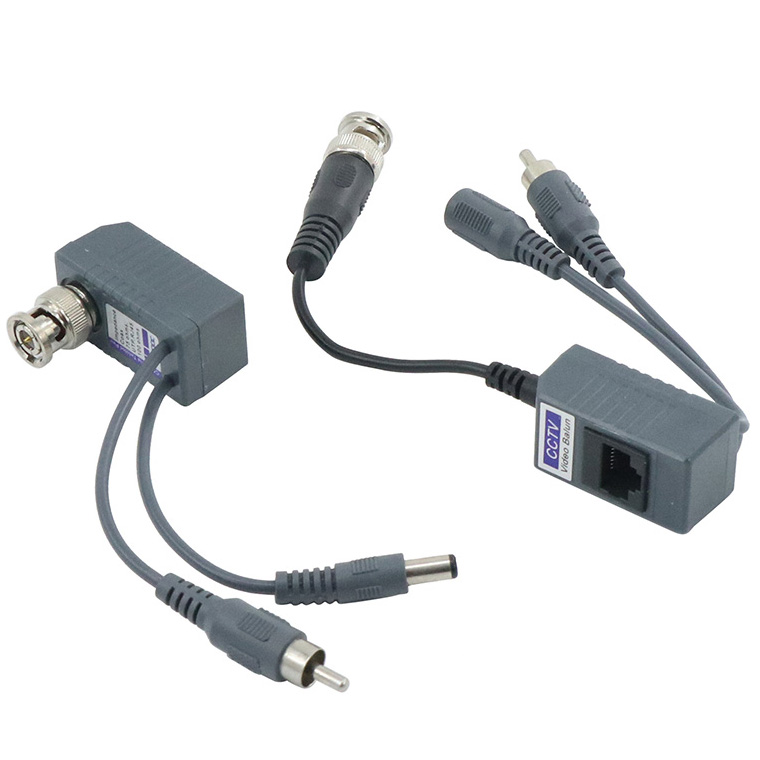 CPB-H206PA Ζεύγος Παθητικά Video Balun με βύσμα RJ-45 για ΕΙΚΟΝΑ, ΗΧΟ και ΤΡΟΦΟΔΟΣΙΑ