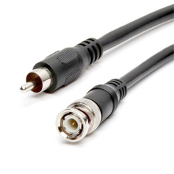 Omnitron CVA-01 Καλώδιο BNC Αρσενικό σε RCA Αρσενικό 1 μέτρου