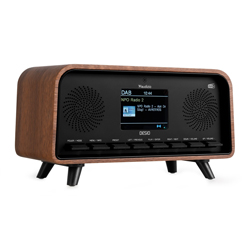 AUDIZIO DESIO DAB+ και FM Radio – Ψηφιακό Ρετρό Ραδιόφωνο με Bluetooth και USB (Dark Wood) 102.369