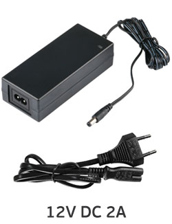 ANGA CP1205-2A Switching Παλμοτροφοδοτικό CCTV Τροφοδοτικό για κάμερες 12V DC 2A