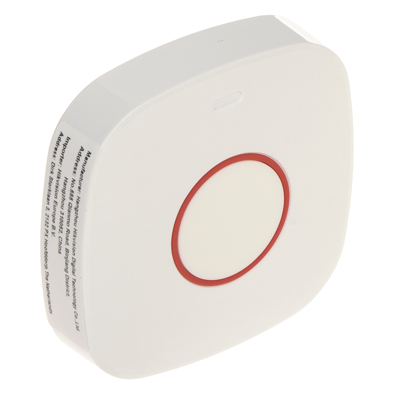 HIKVISION DS-PDEB1-EG2-WE(B) - Αμφίδρομο ασύρματο μπουτόν πανικού / ιατρικής ανάγκης, για πίνακες AX PRO