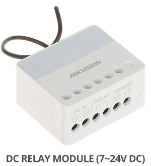 Hikvision DS-PM1-O1L-WE - Αμφίδρομη Ασύρματη Έξοδος Ρελέ DC για πίνακες AX PRO