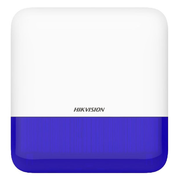 Hikvision DS-PS1-E-WE (BLUE) - Αυτόνομη Ασύρματη Πιεζοηλεκτρική Σειρήνα Εξωτερικού Χώρου (Μπλε)