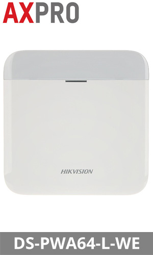 Hikvision DS-PWA64-L-WE - Ασύρματη Κεντρική Μονάδα AX PRO 64 Ζωνών με LAN, Wi-Fi kai GPRS (2G) με 1xSIM
