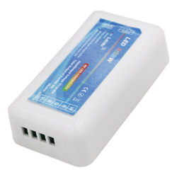 DST-03-R Τηλεχειριζόμενο RF 2.4GHz Dimmer Controller για LED RGB ταινία με 3 κανάλια 12A (χωρίς τηλεχειριστήριο)