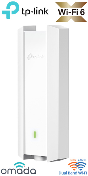 TP-Link EAP650-Outdoor AX3000 v1.0 WiFi 6 Mesh Dual Band Indoor/Outdoor Access Point με Omada SDN