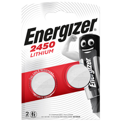 ENERGIZER CR2450 2PACK Μπαταρία Λιθίου 3V (2τμχ)