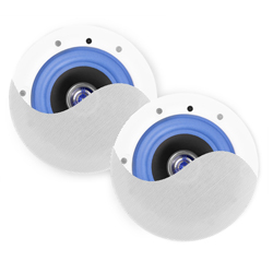 POWER DYNAMICS ESCS5 SET Ζεύγος ηχείων οροφής 5.25" Low profile 40 Watt Max 8 Ohm 952.610 --