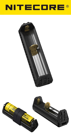 NITECORE F1 Φορτιστής μπαταριών Li-Ion / IMR μέσω USB + flex Power Bank