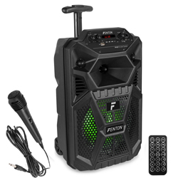 FENTON FPC8T Φορητό Party ηχείο 50W MP3/ USB/ SD/ Bluetooth / Μικρόφ. - Μπαταρία - Trolley 170.089