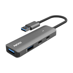 NOD FUSION METAL HUB 2.2 Hub αλουμινίου 4 θυρών USB 3.2 Gen 1x1