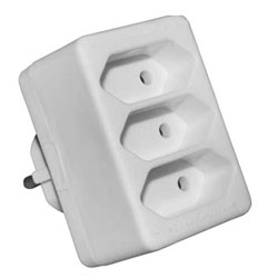 GES-003 Αντάπτορας Σούκο σε τρια Διπολικά Απλό KF-Z-01/3 KFG