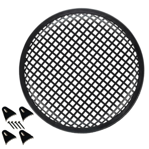 GRL-15/SP-FIX Μεταλλική Πρόσοψη - Σίτα Μεγαφώνου 15" + Σετ 4 Πιάστρες