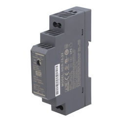 MeanWell HDR-15-24 Τροφοδοτικό Ράγας Ultra Slim 15.2W/24V/0.63A