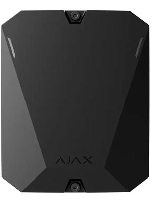 AJAX HUB BT BLACK Ασύρματη Κεντρική Μονάδα Αυτόνομης Λειτουργίας μέσω Μπαταρίας (2G/3G/LTE), Dual Micro SIM (Μαύρη) 