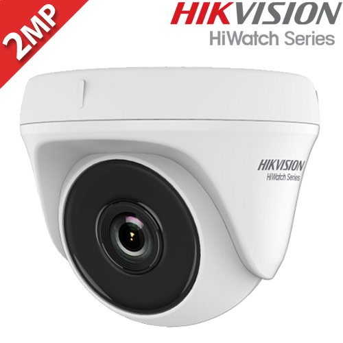 HIKVISION HiWatch HWT-T120-P 2.8mm Κάμερα Dome Πλαστική Εσωτερικού Χώρου, 2Mpixels 1080p, 4in1, IP66, Smart IR 20m