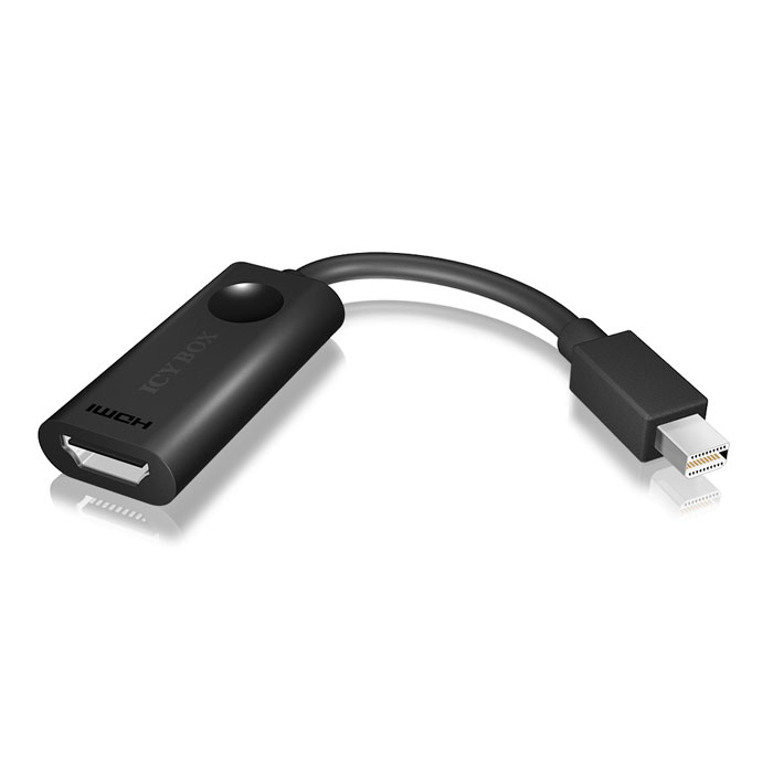 ICY BOX IB-AC506 Αντάπτορας Ultra HD 4K Mini DisplayPort 1.2 αρσ. - HDMI 2.0 θηλ. 20cm