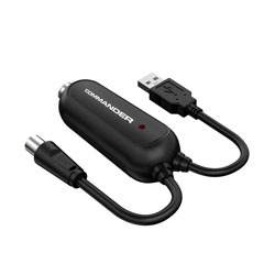 COMMANDER INAMP-1000 Εσωτερικός Ενισχυτής Γραμμής Τηλεόρασης 1xIn 1xOut 20dB με Φίλτρο 4G/5G USB