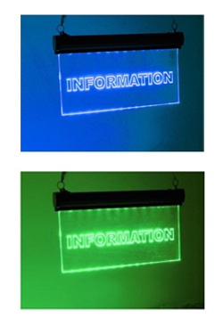 LED-SIGN-INFORMATION Euroliteled Πινακίδα Πληροφορίες με RGB 