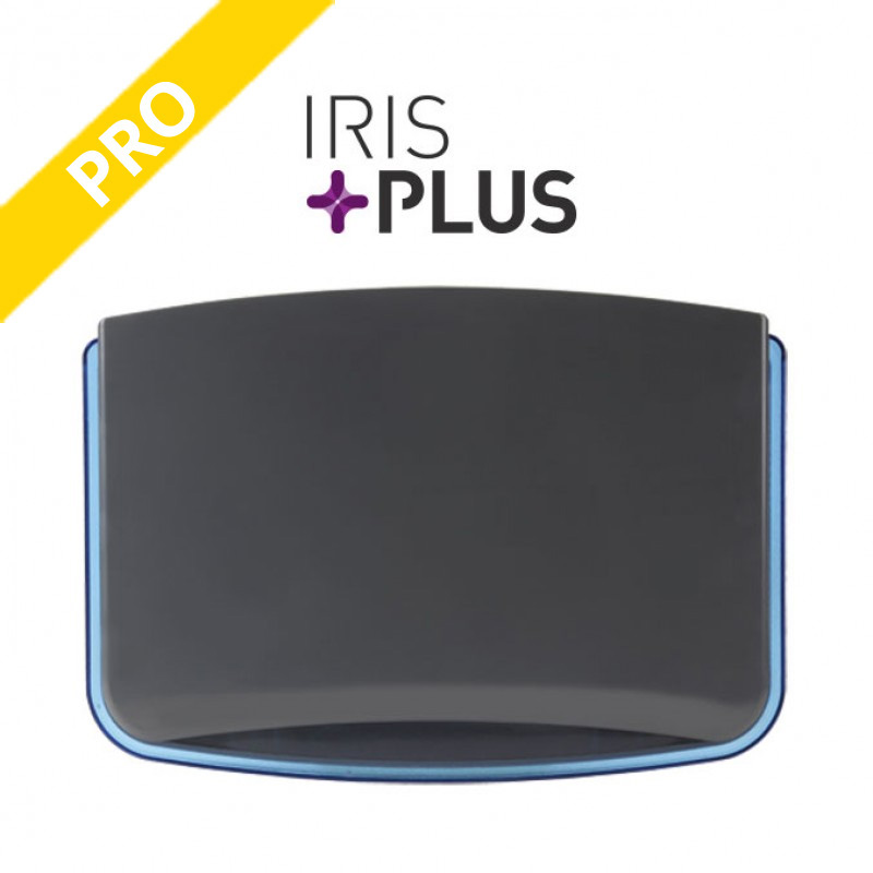 Sigma IRIS PLUS/GB Αυτόνομη αυτοπροστατευόμενη ΓΚΡΙ σειρήνα με LED Flash ΜΠΛΕ Χρώματος 122dB