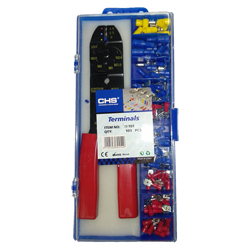 CHS IT-101 Πρέσσα και Ακροδέκτες KOS με μόνωση σετ 100τμχ.