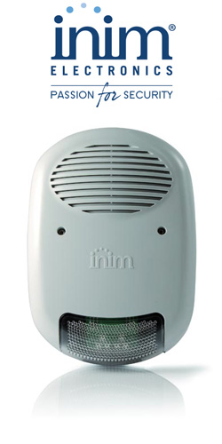 Inim IVY-F Αυτόνομη σειρήνα με Flash πορτοκαλί χρώματος και προστασία ΑΝΤΙΑΦΡΟΥ