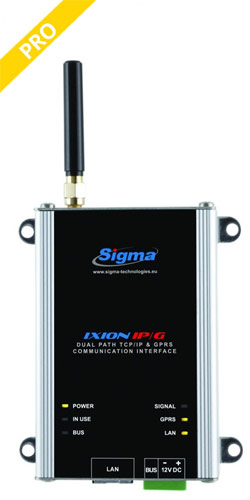 Sigma IXION IP/G Συσκευή επικοινωνίας TCP/IP και GPRS, κατάλληλη για πίνακες S-PRO και AEOLUS