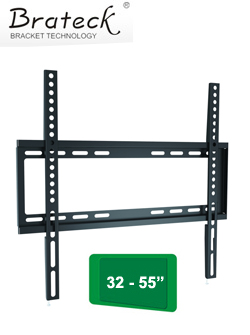 BRATECK KL22-44F Βάση Στήριξης  LCD - LED - PLASMA 32" - 55" 35Kg Τοίχου