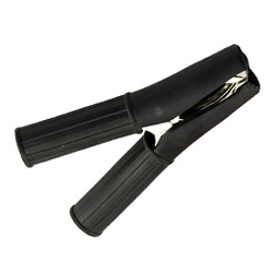 KRODE AT-0016 BLACK Κροκοδειλάκι 30A 75mm Μαύρο