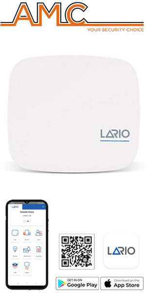 AMC LARIO HUB - Smart Control Panel Ασύρματος Πίνακας συναγερμού IP με Wi-Fi