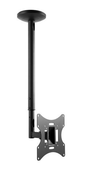 BRATECK LCD-504A Βάση Οροφής TV 23"-42" Ρυθμιζόμενη με Κλίση ±20° & Περιστροφή 180° έως 30kg
