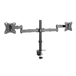 LDT24-C024 Επιτραπέζια Βάση στήριξης για 2x Monitor 17" - 27" 7Kg