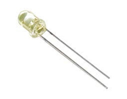 LED-3MM-HI-YELLOW Υψηλής φωτεινότητας LED 3mm διάφανο σε κίτρινο χρώμα