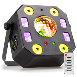 BEAMZ LIGHTBOX5 LED Light Effect 5-in-1 Laser, Jelly Ball, Strobe και Βlacklight, IRC, DMX (153.692)