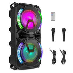 FENTON LIVE280 Φορητό Karaoke Set 2x 8" - 700W Peak με MP3/USB/ SD/ Bluetooth/ 2x Μικρόφωνα 178.370