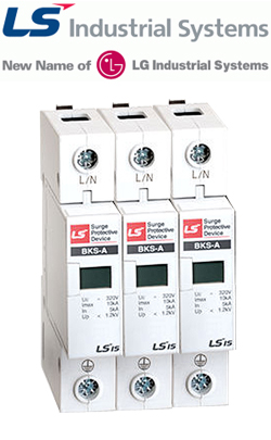 LS BKS-A 3P Αντικεραυνικό Ράγας 3P 10kA 230V [03.018.0223]